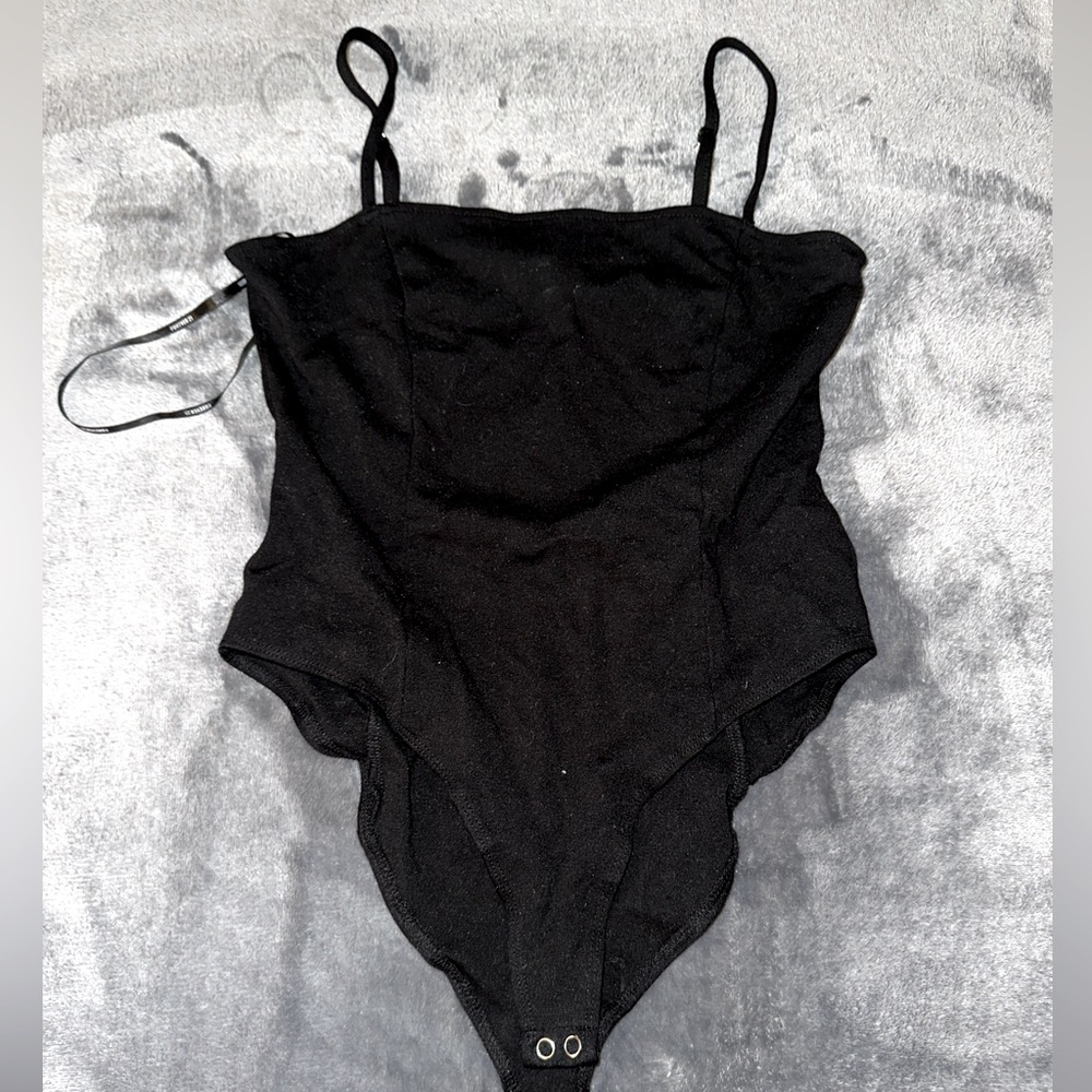 black bodysuit